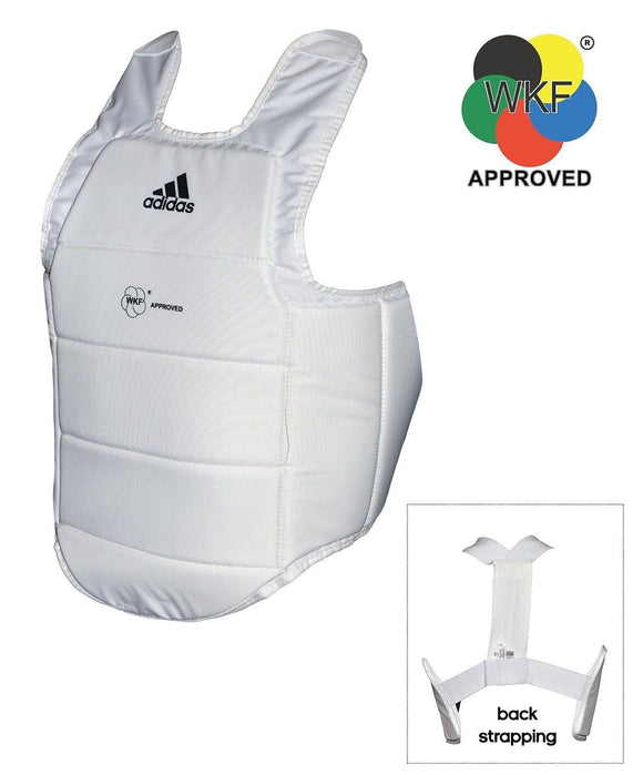 Kampvest WKF - Adidas - Hvid-Sort