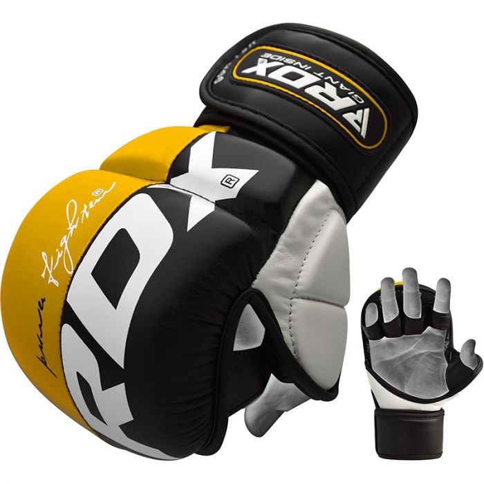 MMA Handsker - RDX - REX - T6 PLUS - Gul